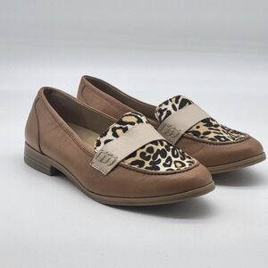Naturalizer Cheetah Print Veronica Penny Loafer Women's Size 7M